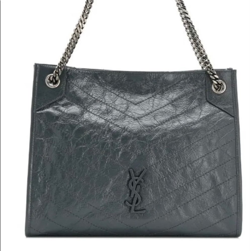 YSL Niki Tote Grey